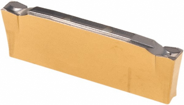 Iscar Cutoff Insert: DGN 2202C IC-308, Carbide, 2.20 mm Cutting Width, 0.0866" Cutting Width - 6002615
