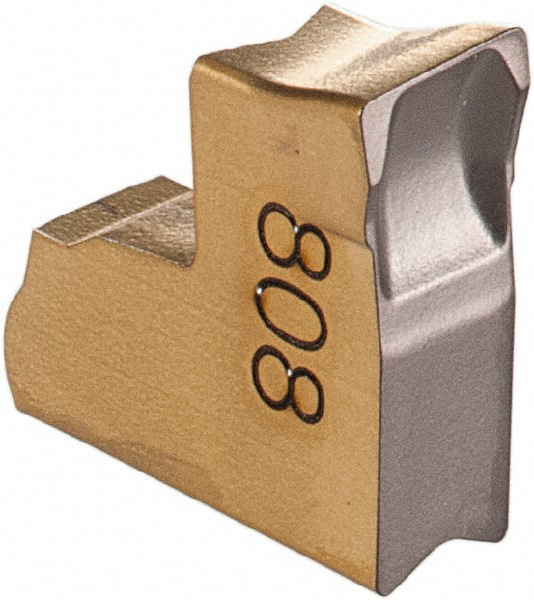 Iscar Cutoff Insert: TAGR3C6D  IC830, Carbide, 3.00 mm Cutting Width, 0.1180" Cutting Width - 6011396