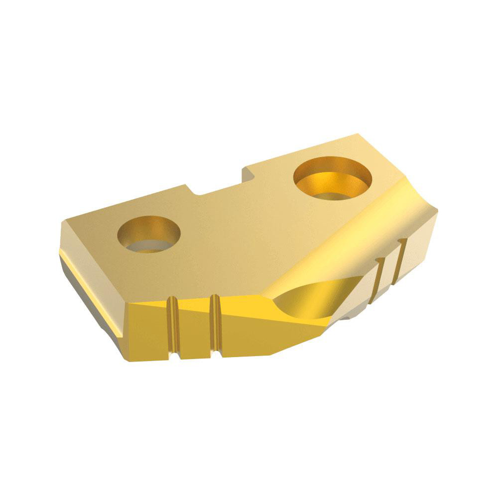 Allied Machine and Engineering Spade Drill Insert: 1-7/32" Dia, Seat Size 2, Carbide, 132 deg Point - 1C22T-0107