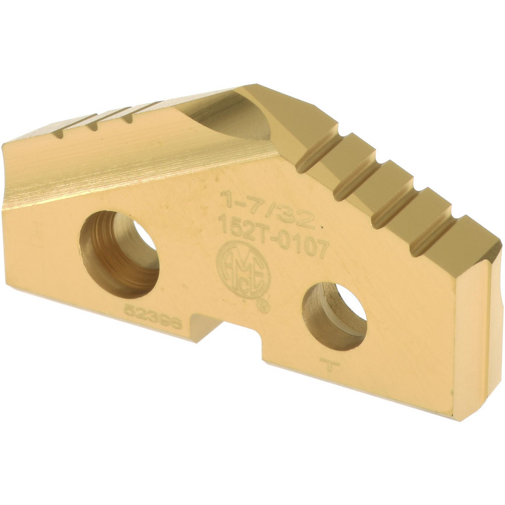 Allied Machine and Engineering Spade Drill Insert: 1-7/32" Dia, Seat Size 2, Carbide, 132 deg Point - 1C22T-0107