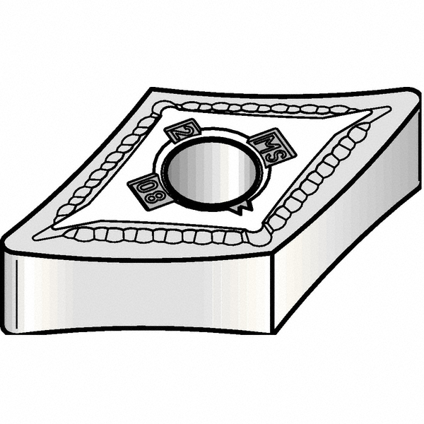 Iscar Turning Insert: DNMG 332-F3P IC8250, Carbide - 5560579
