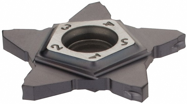Sandvik Coromant Grooving Insert: RG123H102000002GS 1115, Carbide - 5741211