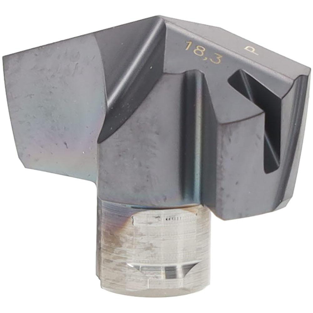 Iscar Replaceable Drill Tips: ICP0720 IC908, 0.7200" Dia, 18.29 mm Dia, 140 deg Point,  IC908 - 5508598