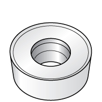 Kennametal Grooving Insert: A4G0400M04P04GUP KCU10, Carbide - 3781281