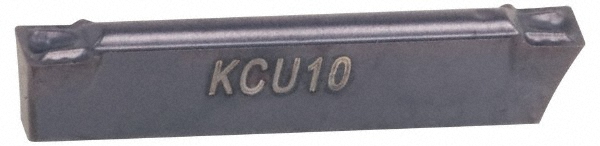 Kennametal Grooving Insert: A4G0400M04P04GUP KCU10, Carbide - 3781281
