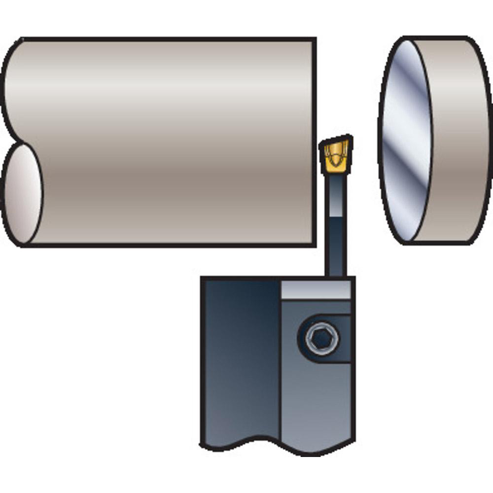 Sandvik Coromant Cutoff Insert: N151.2-400-5E 4225, Carbide, 4.00 mm Cutting Width, 0.1575" Cutting Width - 5737370
