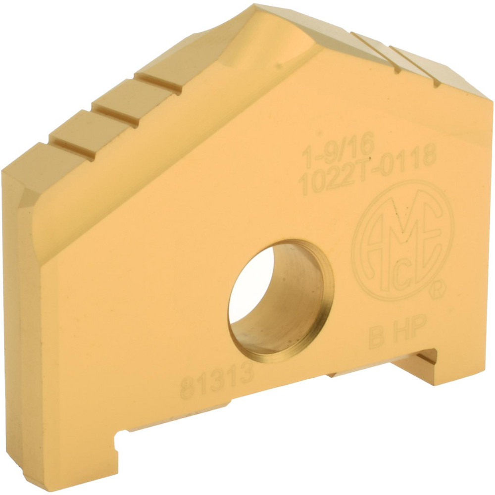 Allied Machine and Engineering Spade Drill Insert: 1-1/4" Dia, Seat Size A, High Speed Steel, 130 deg Point - 1021T-0108