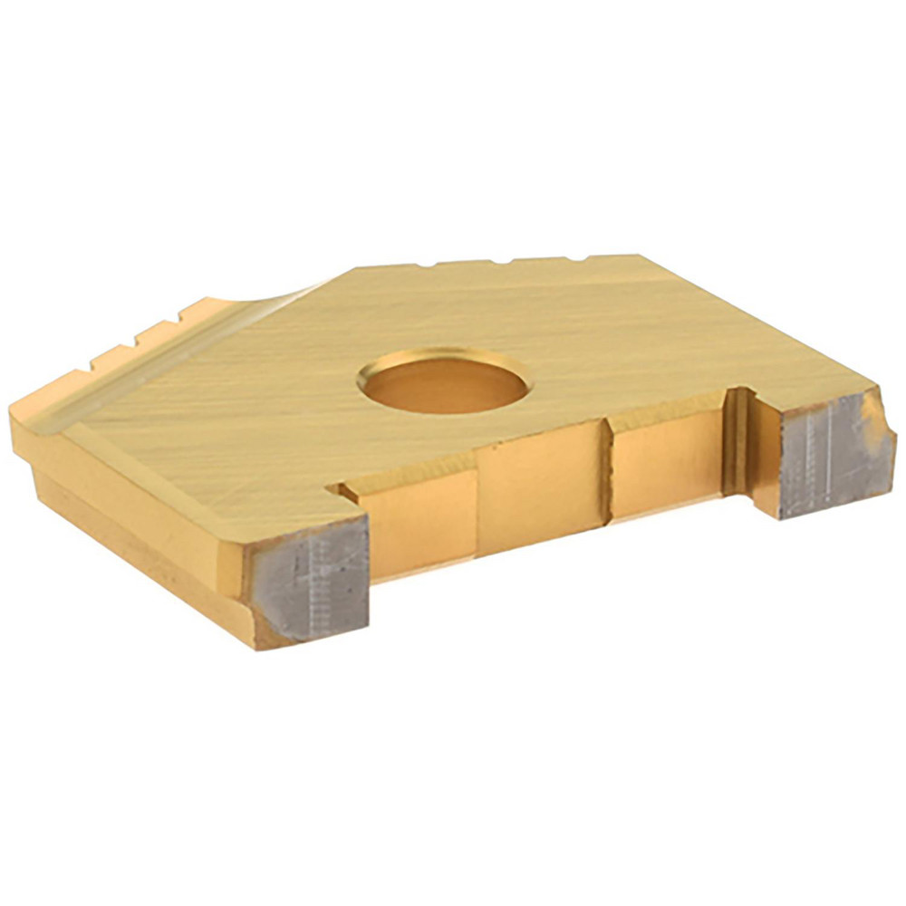 Allied Machine and Engineering Spade Drill Insert: 1-1/4" Dia, Seat Size A, High Speed Steel, 130 deg Point - 1021T-0108