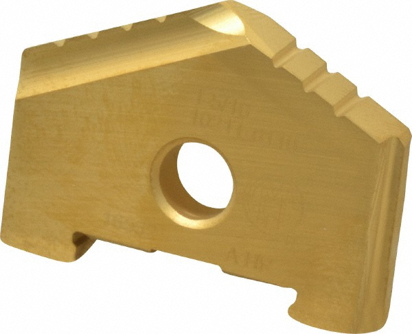 Allied Machine and Engineering Spade Drill Insert: 1-1/4" Dia, Seat Size A, High Speed Steel, 130 deg Point - 1021T-0108