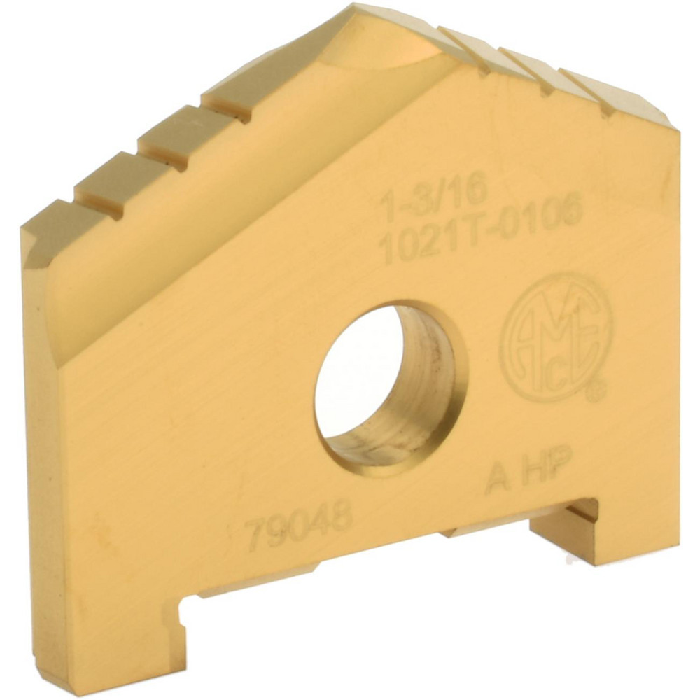 Allied Machine and Engineering Spade Drill Insert: 1-1/4" Dia, Seat Size A, High Speed Steel, 130 deg Point - 1021T-0108