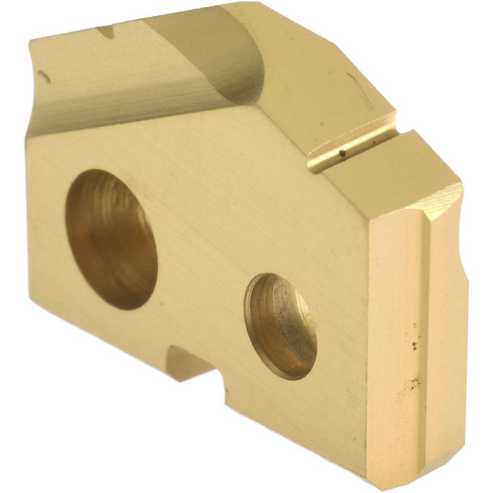 Allied Machine and Engineering Spade Drill Insert: 37/64" Dia, Seat Size 0, Cobalt, 132 deg Point - 150T-.578