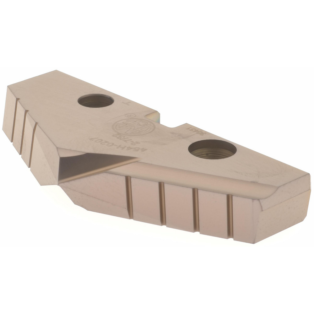 Allied Machine and Engineering Spade Drill Insert: 2-7/32" Dia, Seat Size 4, Cobalt, 132 deg Point - 454H-0207