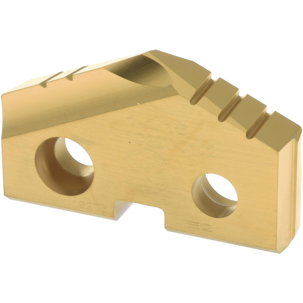Allied Machine and Engineering Spade Drill Insert: 1-1/16" Dia, Seat Size 2, Carbide, 180 deg Point - 1C22T-0102-FB