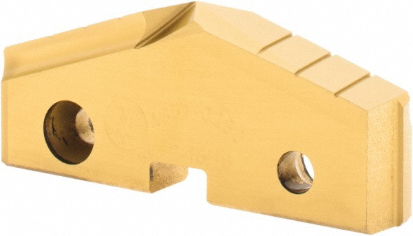 Allied Machine and Engineering Spade Drill Insert: 3-1/2" Dia, Seat Size 6, High Speed Steel, 144 deg Point - 436T-0316