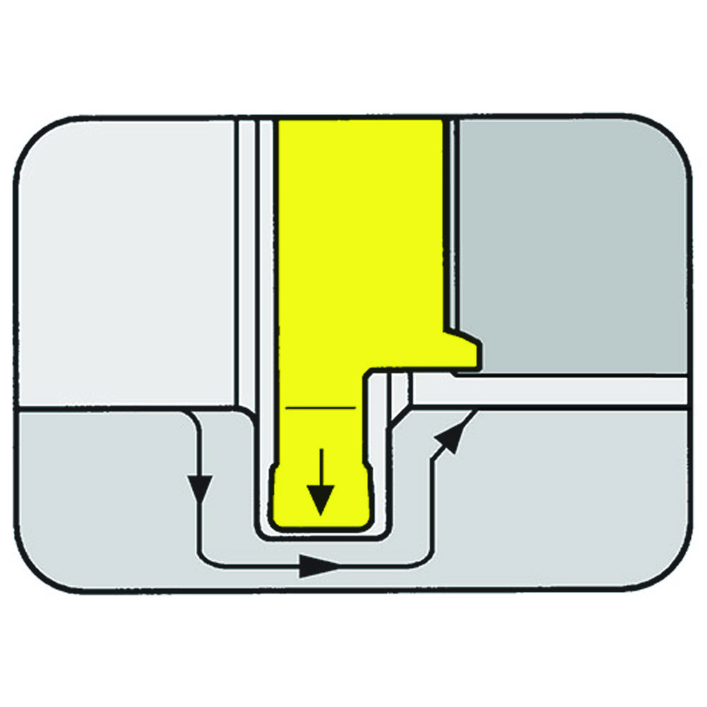 HORN Grooving Insert: RU114.0031.08 TF45, Carbide - RU114003108TF45