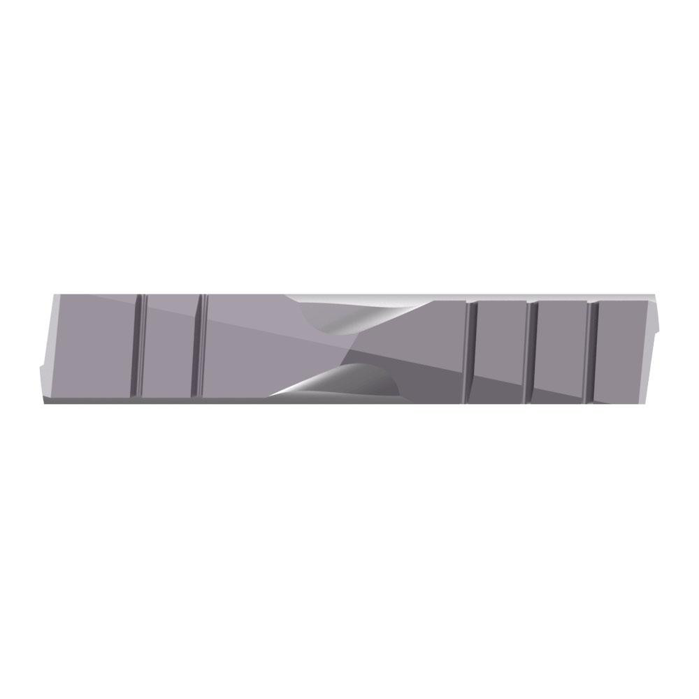 Allied Machine and Engineering Spade Drill Insert: 1-3/4" Dia, Seat Size 3, Carbide, 132 deg Point - 1C23A-0124