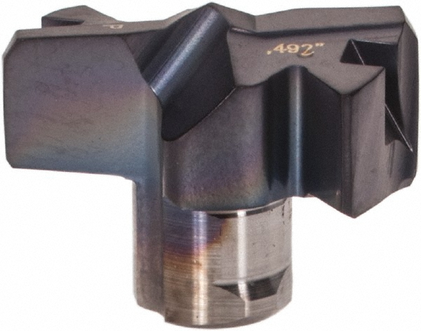 Iscar Replaceable Drill Tips: FCP0480 IC908, 0.4800" Dia, 12.19 mm Dia, 140 deg Point,  IC908 - 5568103