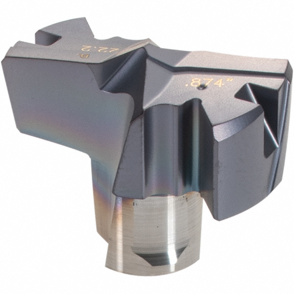 Iscar Replaceable Drill Tips: FCP0480 IC908, 0.4800" Dia, 12.19 mm Dia, 140 deg Point,  IC908 - 5568103