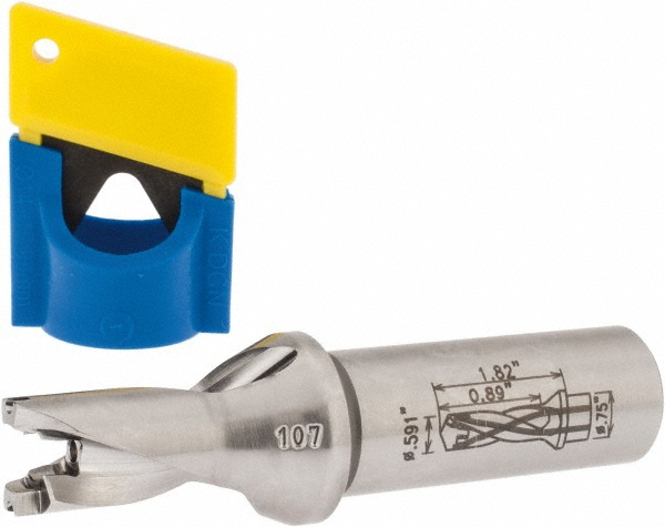 Iscar Replaceable Drill Tips: FCP0480 IC908, 0.4800" Dia, 12.19 mm Dia, 140 deg Point,  IC908 - 5568103
