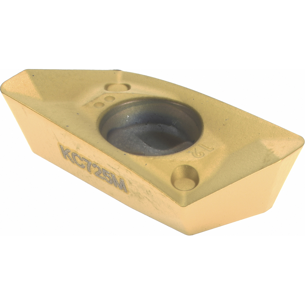 Kennametal Milling Insert: ANSI EP1412SGD, ISO EDPT140412PDSRGD, KC725M, Solid Carbide - 2980568