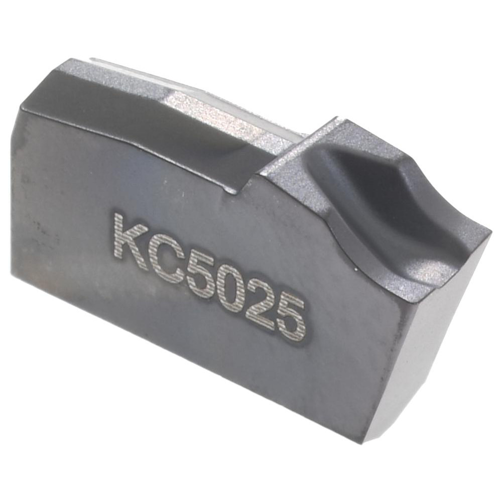 Kennametal Cutoff Insert: A2016N00CM01 KC5025, Carbide, 1.60 mm Cutting Width, 0.0630" Cutting Width - 1793746
