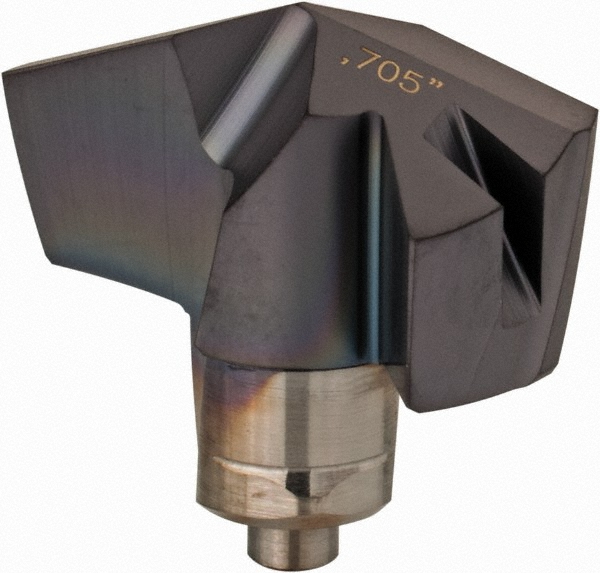 Iscar Replaceable Drill Tips: ICP0705 IC908, 0.7050" Dia, 17.91 mm Dia, 140 deg Point,  IC908 - 5508580