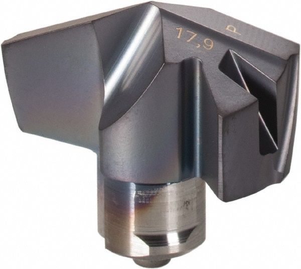 Iscar Replaceable Drill Tips: ICP0705 IC908, 0.7050" Dia, 17.91 mm Dia, 140 deg Point,  IC908 - 5508580