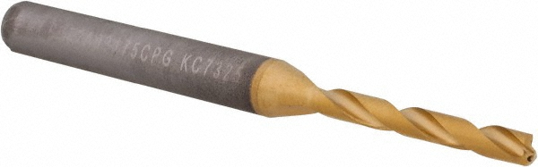 Allied Machine and Engineering Spade Drill Insert: Letter , Seat Size Y, Carbide, 132 deg Point - 4C1YP-.386