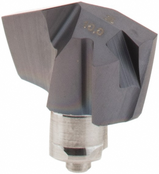 Iscar Replaceable Drill Tips: ICP0394 IC908, 0.3940" Dia, 10.01 mm Dia, 140 deg Point,  IC908 - 5506634