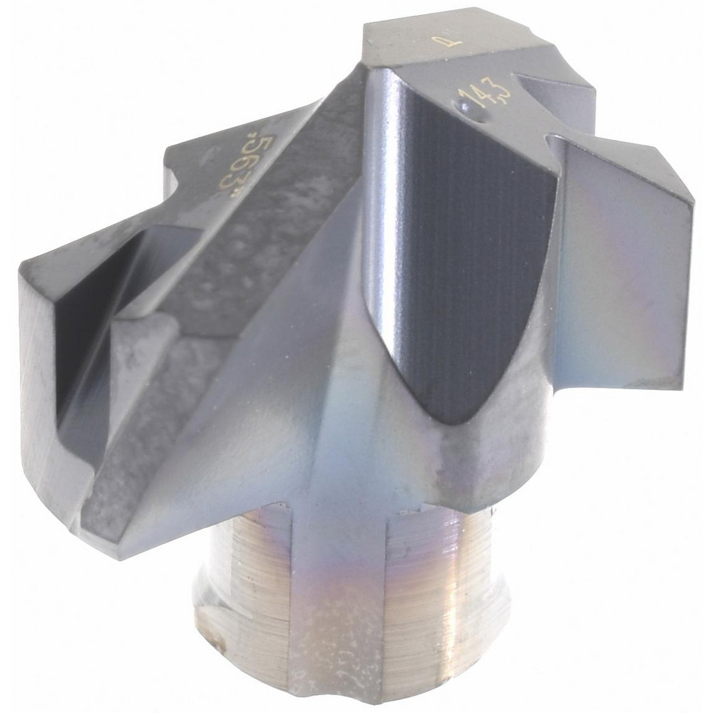 Iscar Replaceable Drill Tips: ICP0394 IC908, 0.3940" Dia, 10.01 mm Dia, 140 deg Point,  IC908 - 5506634