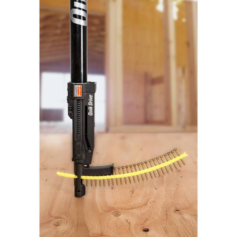 Simpson Strong-Tie #9 x 2 in. T25 6-Lobe, Flat Head, Strong-Drive WSV Collated Subfloor Screw, Yellow Zinc (1000-Pack) - HCKWSV2S
