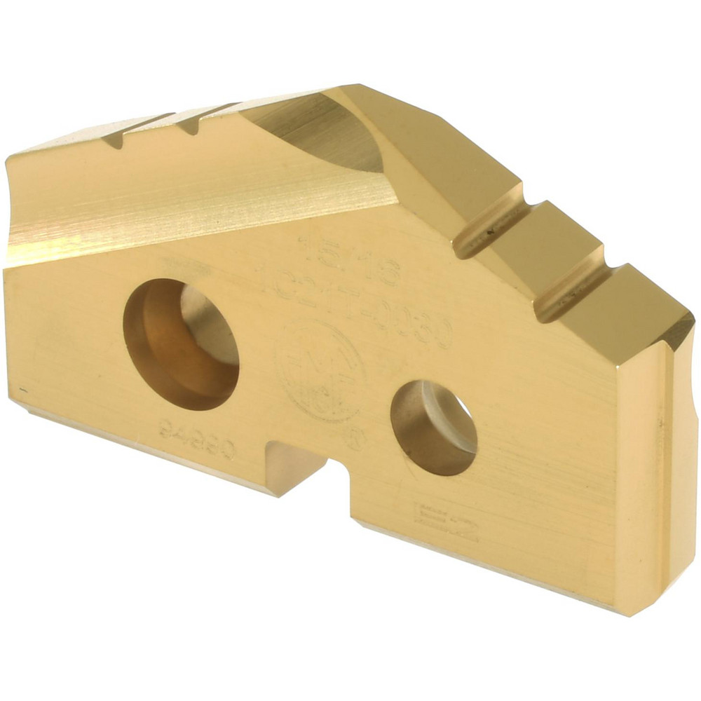 Allied Machine and Engineering Spade Drill Insert: 15/16" Dia, Seat Size 1, Carbide, 132 deg Point - 1C21T-0030