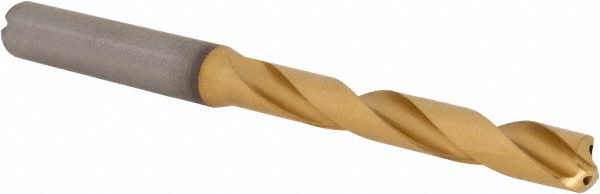 Kennametal Replaceable Drill Tips: KTFSS19500HPGM KCP15A, 0.7677" Dia, 19.50 mm Dia, 180 deg Point,  KCP15A - 6388627