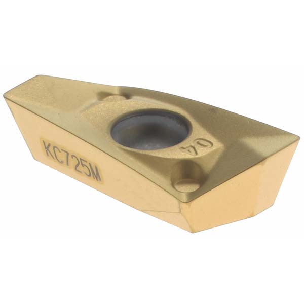 Kennametal Milling Insert: ANSI EP1808SGE, ISO EDPT180508PDSRGE, KC725M, Solid Carbide - 3858116