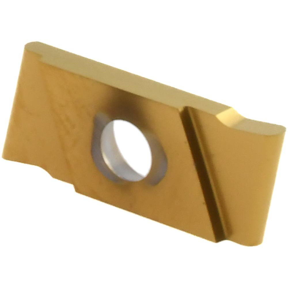 NIKCOLE MINI-SYSTEMS Grooving Insert: GIE 7 GR 1.0 R GOLD, Carbide - GIE7GR1.0RGOLD