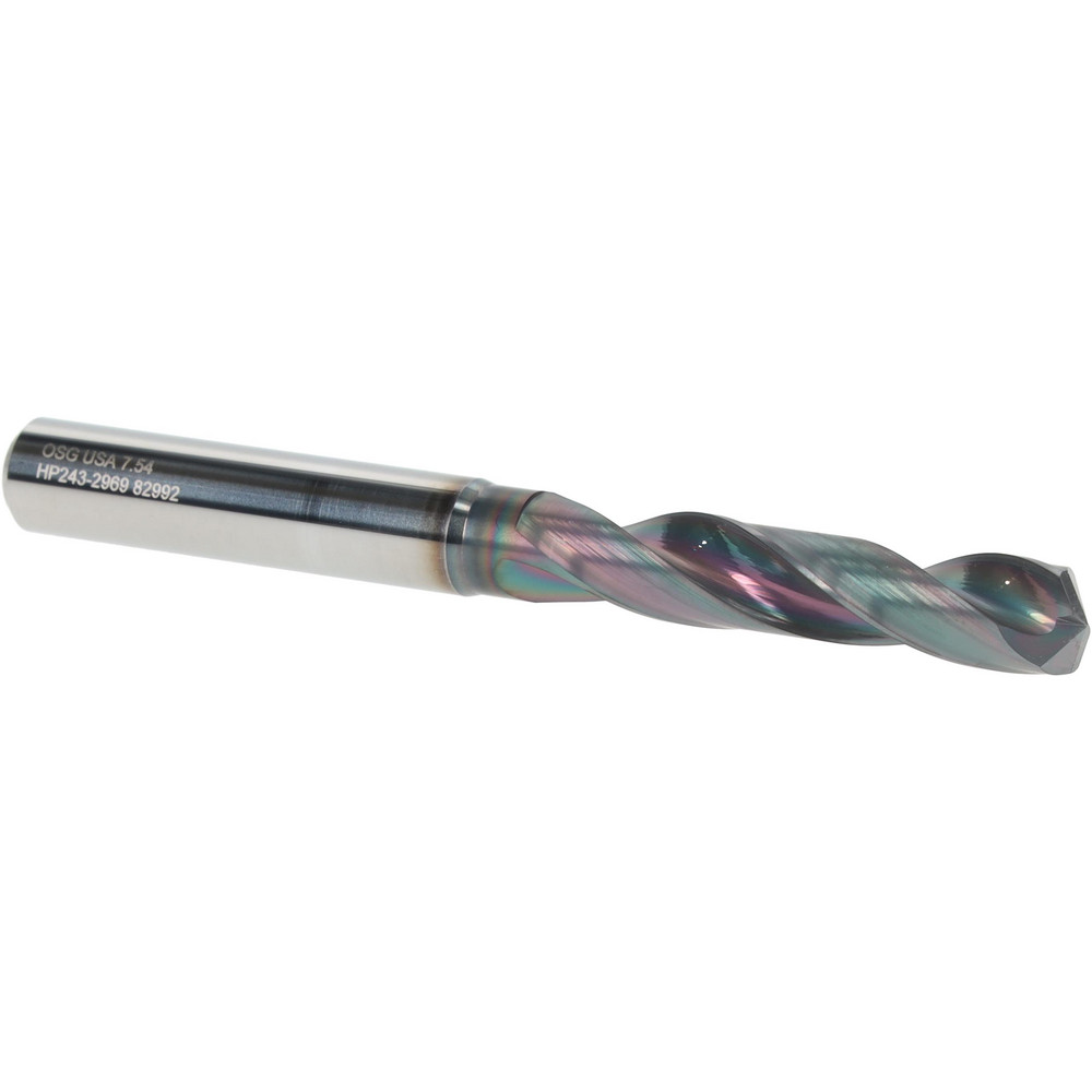 Allied Machine and Engineering Spade Drill Insert: 41/64" Dia, Seat Size 0, Carbide, 132 deg Point - 1C50A-.640