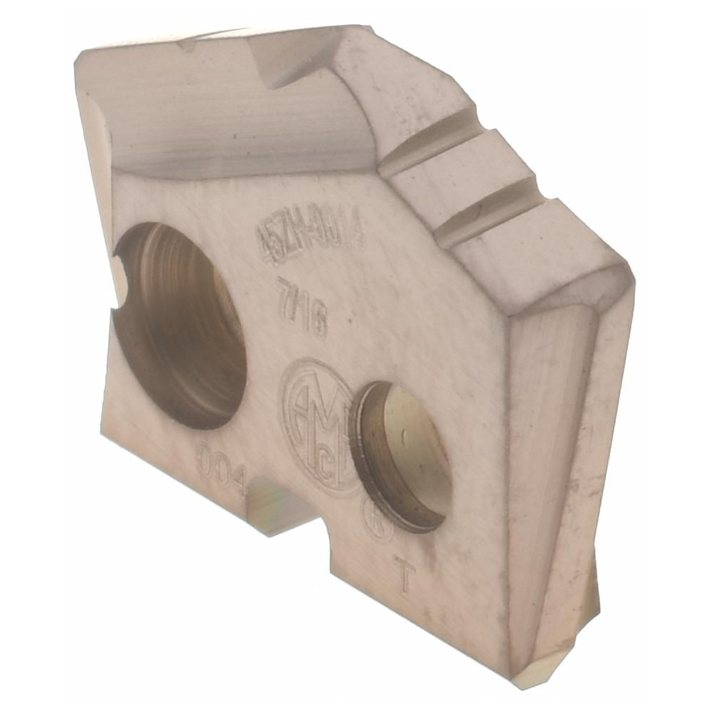Allied Machine and Engineering Spade Drill Insert: 7/16" Dia, Seat Size Z, Cobalt, 132 deg Point - 45ZH-0014