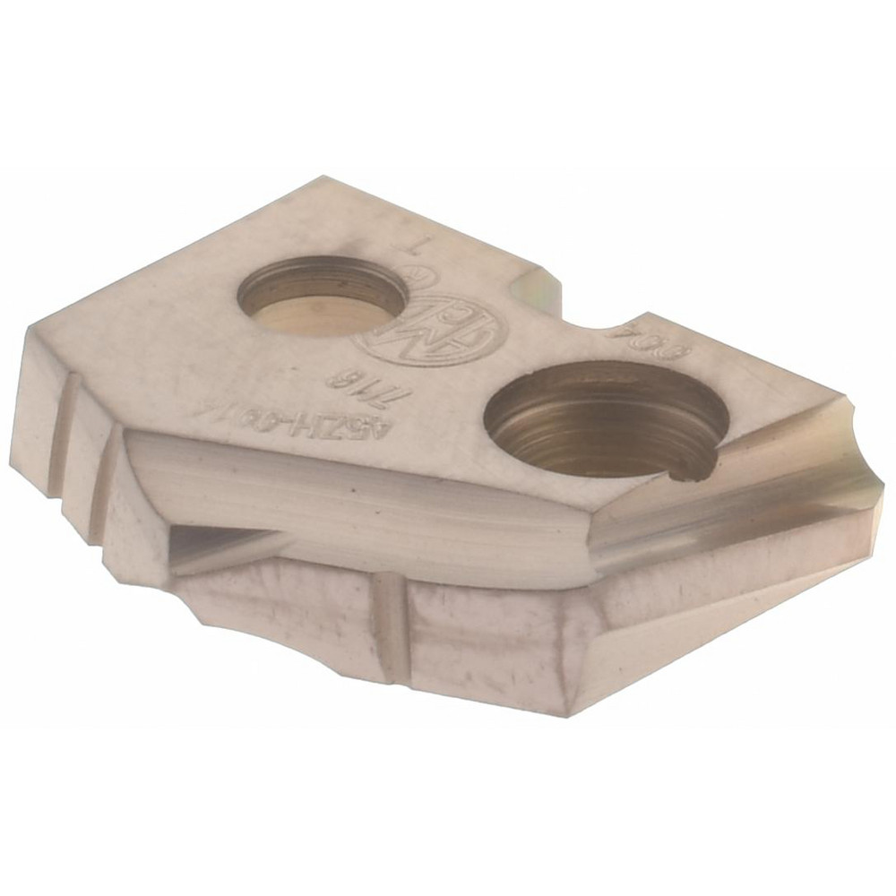 Allied Machine and Engineering Spade Drill Insert: 7/16" Dia, Seat Size Z, Cobalt, 132 deg Point - 45ZH-0014