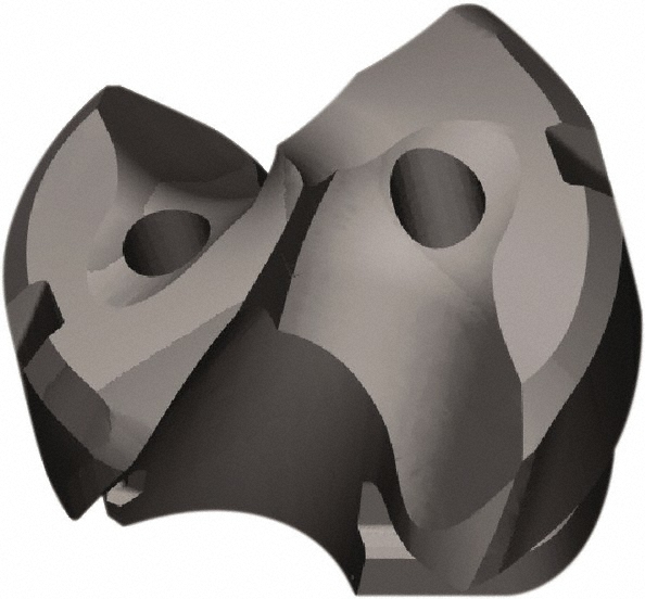 Kennametal Replaceable Drill Tips: KTFST06563HPC KC7410, 0.6563" Dia, 17.00 mm Dia, 140 deg Point,  KC7410 - 6370356