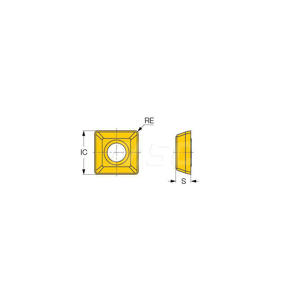 Iscar Indexable Drill Insert: SOMT 09T306-GF  IC908, Carbide - 5504859