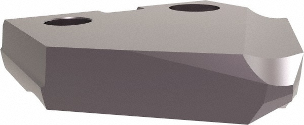 Allied Machine and Engineering Spade Drill Insert: 21/32" Dia, Seat Size 0, Cobalt, 132 deg Point - 180A-0021
