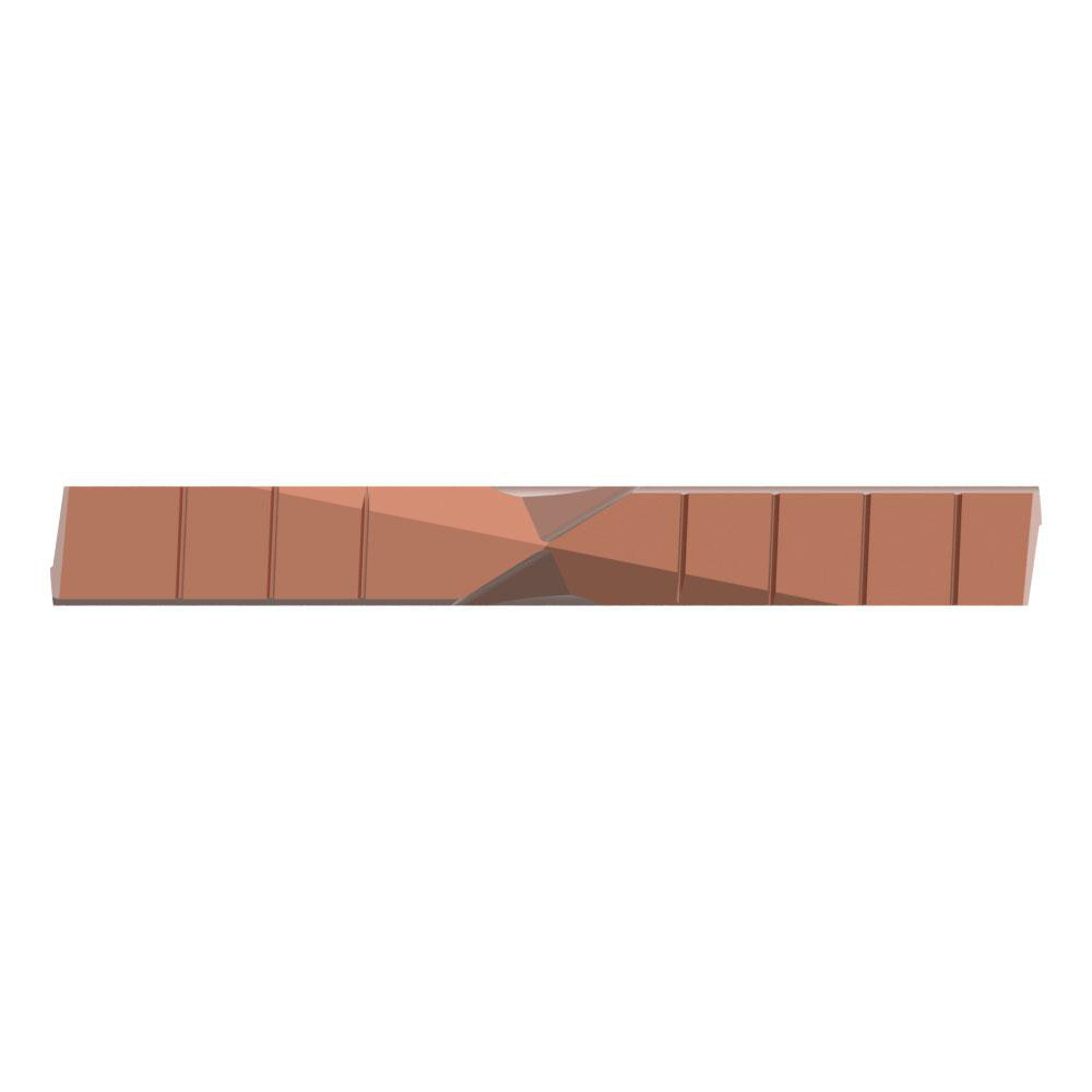 Allied Machine and Engineering Spade Drill Insert: 3-3/4" Dia, Seat Size 7, Cobalt, 144 deg Point - 457H-0324