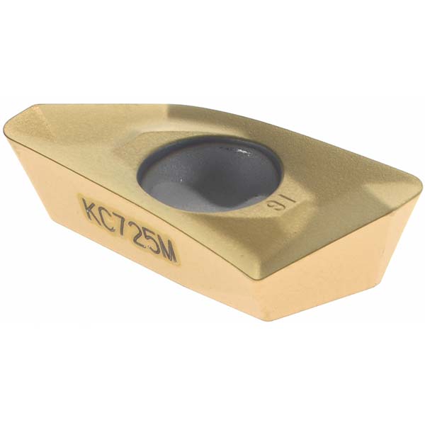 Kennametal Milling Insert: ANSI LNPU432SRGE, ISO LNPU110408SRGE, KC725M, Solid Carbide - 6131504