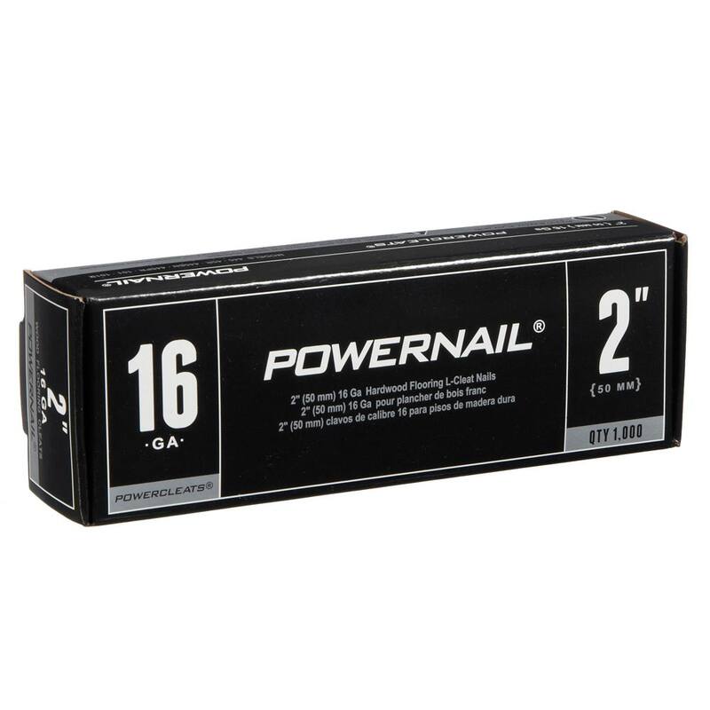 POWERNAIL Powercleats 2 in. 16-Gauge Hardwood Flooring Nails 15 Boxes of 1,000 - L 200-16