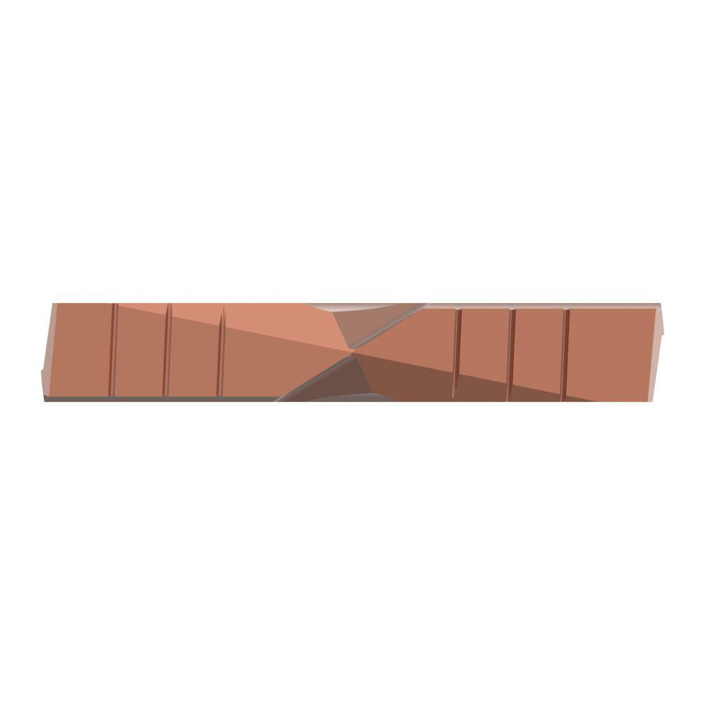 Allied Machine and Engineering Spade Drill Insert: 2-3/4" Dia, Seat Size 5, Cobalt, 144 deg Point - 455H-0224