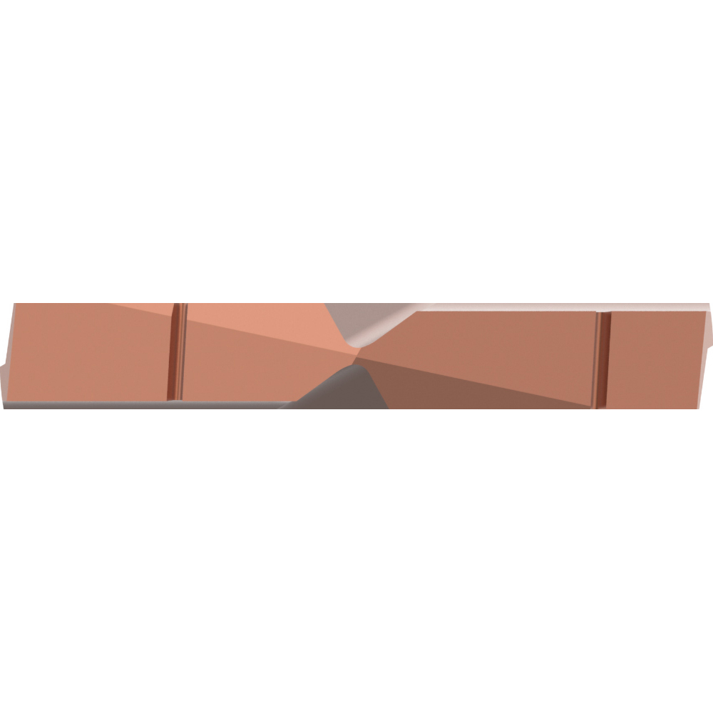 Allied Machine and Engineering Spade Drill Insert: 29.80 mm Dia, Seat Size 2, High Speed Steel, 132 deg Point - TAX2-29.80