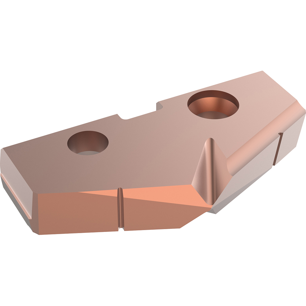Allied Machine and Engineering Spade Drill Insert: 29.80 mm Dia, Seat Size 2, High Speed Steel, 132 deg Point - TAX2-29.80