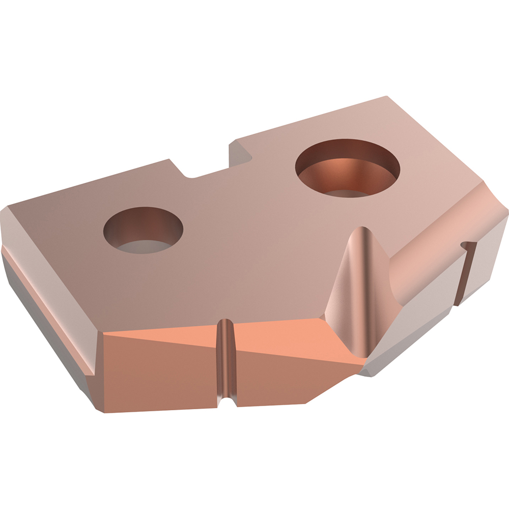 Allied Machine and Engineering Spade Drill Insert: 29.80 mm Dia, Seat Size 2, High Speed Steel, 132 deg Point - TAX2-29.80