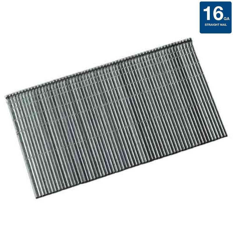 Grip-Rite 2 in. x 16-Gauge 304 Stainless Steel Finish Nails 2500 per Box - GRF162SS