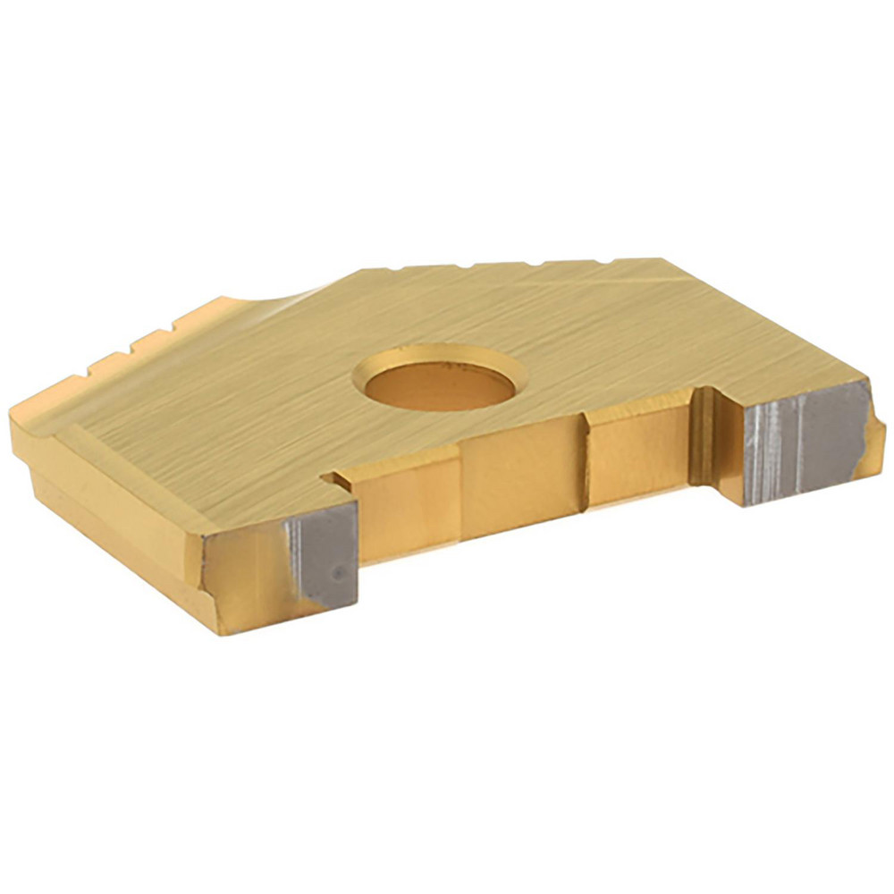 Allied Machine and Engineering Spade Drill Insert: 1-3/8" Dia, Seat Size A, High Speed Steel, 130 deg Point - 1021T-0112